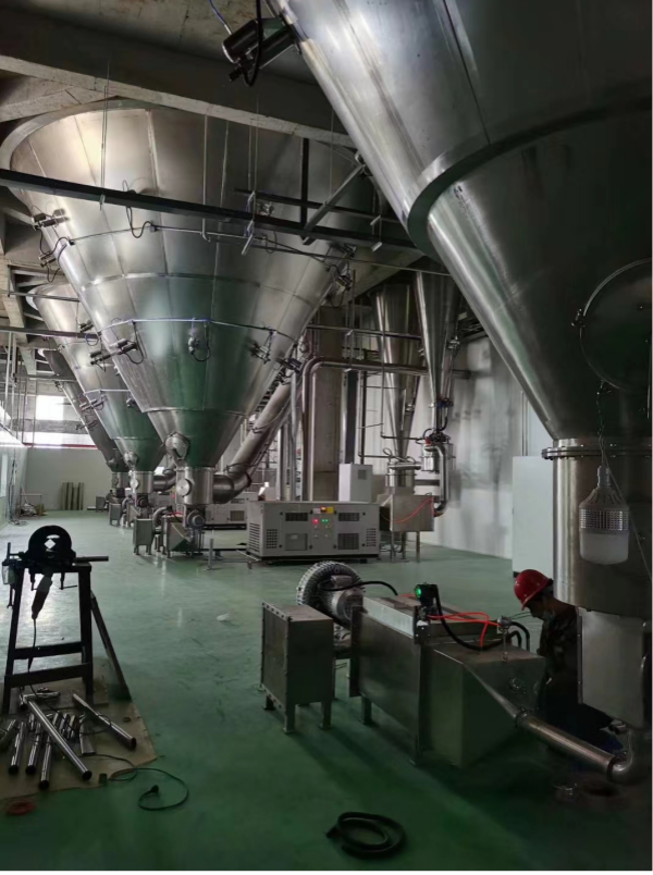 Research and development and application of spray drying machine for Chinese medicine extract