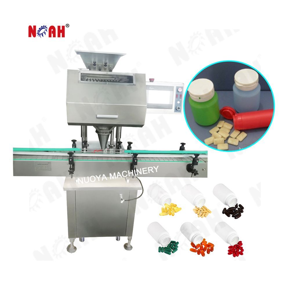 Automatic tablet counting and filling machine