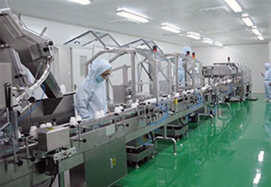 Pharmaceutical pill counting production line
