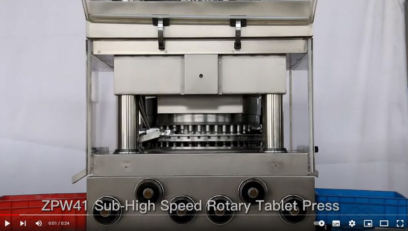 ZPW55 Model Sub-high Speed Tablet Press