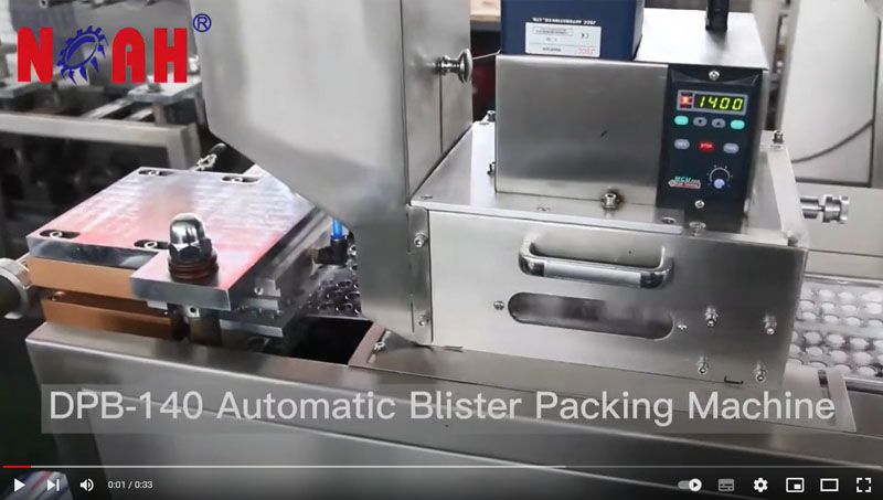 DPB-80/100 Flat-plate Blister Packing Machine