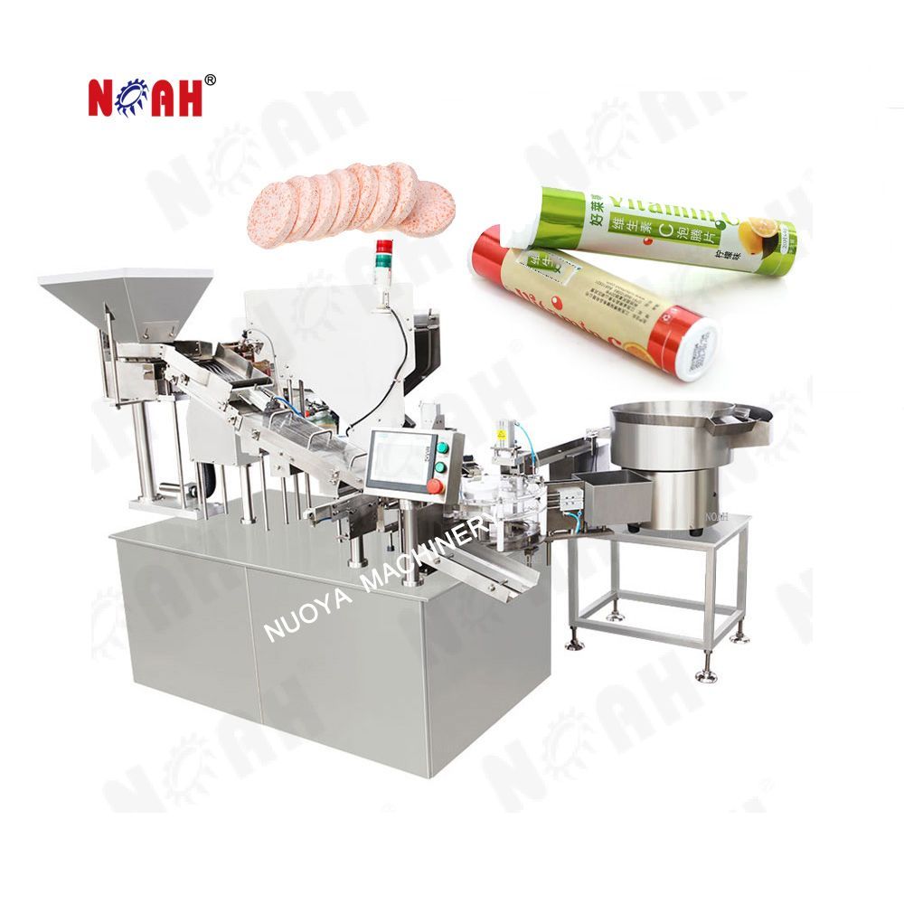 NTF-100 Automatic Tablet Tube Filling Capping Machine