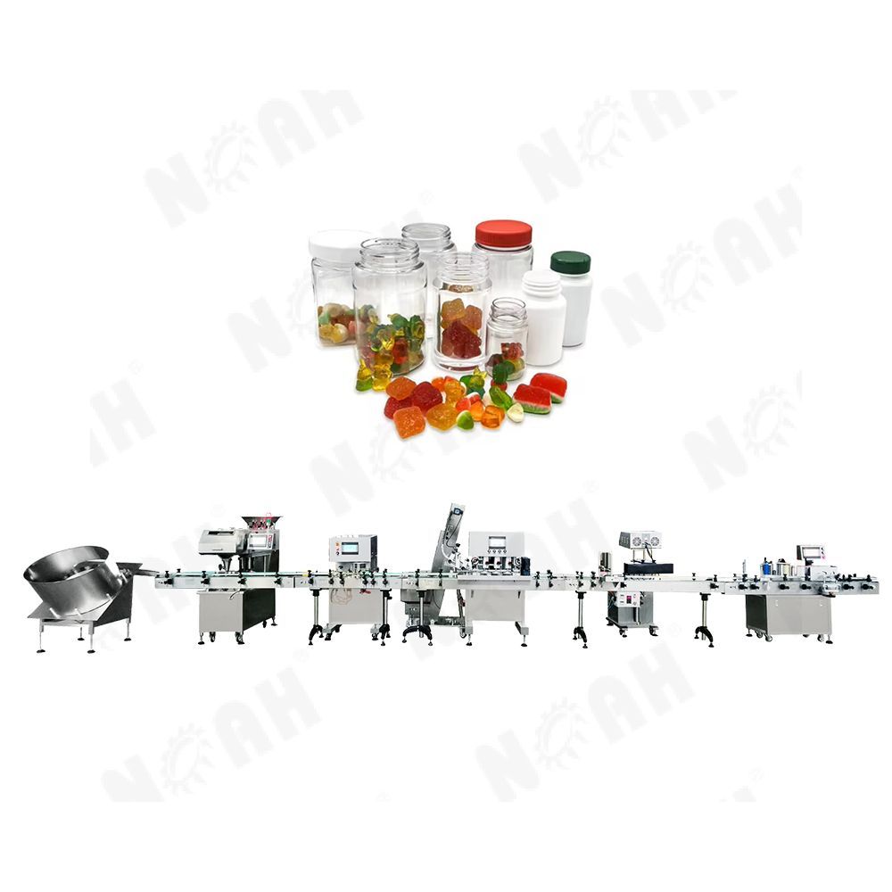 GS-8/12 Automatic Tablet Capsule Counting & Filling Production Line