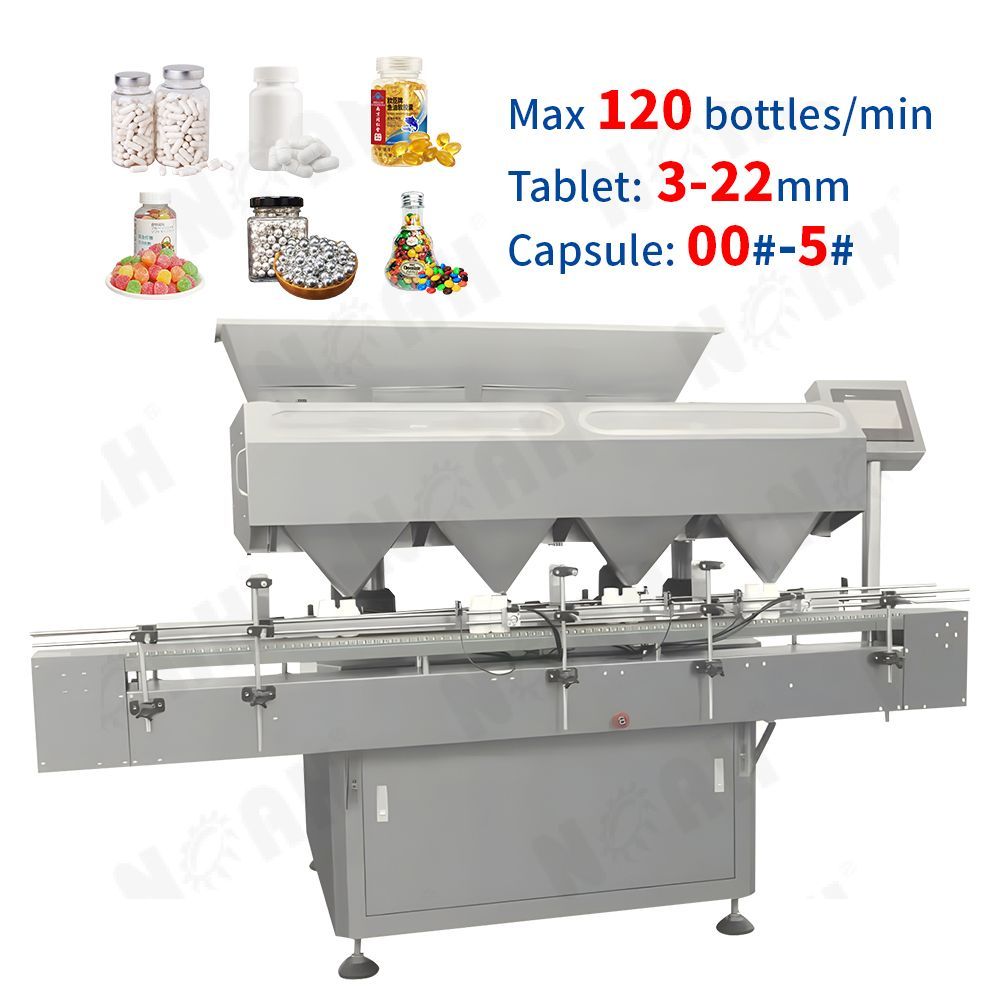 Automatic tablet counting filling machine