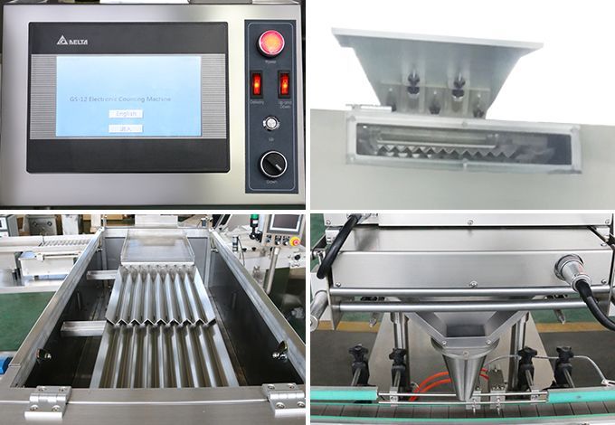 Automatic tablet counting and filling machine