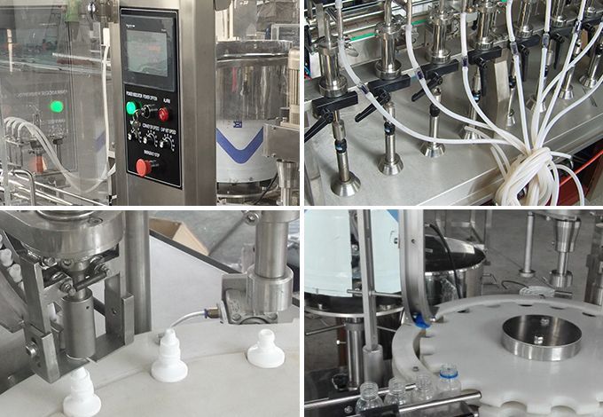 Automatic Powder Filling Capping Line