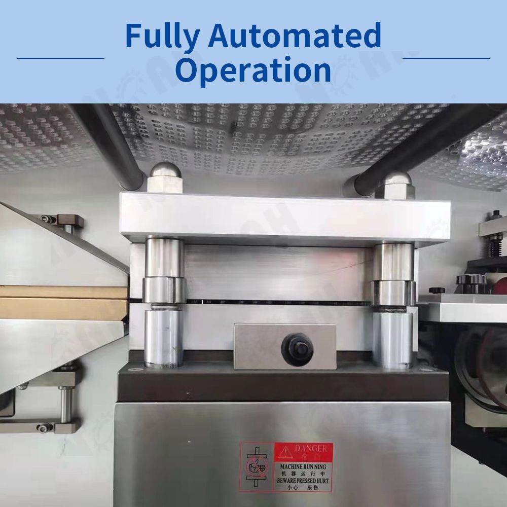 High speed blister packing machine