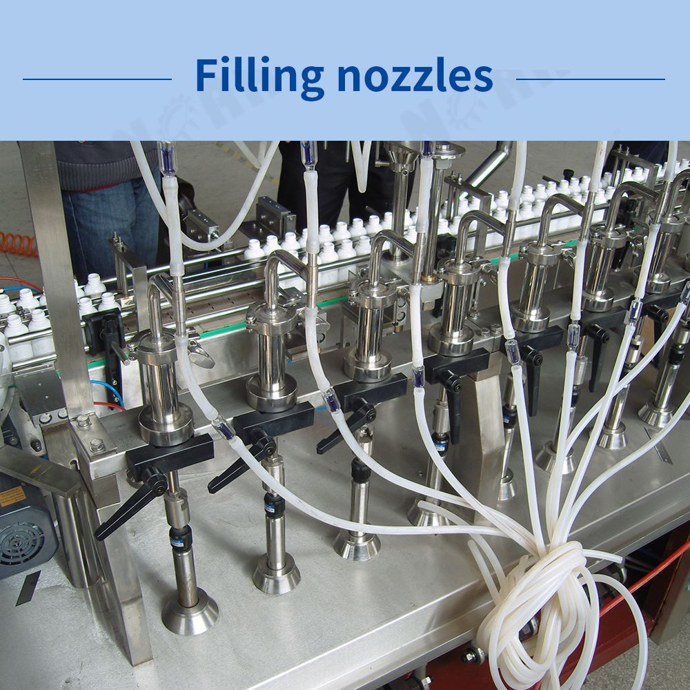 Bottles filling capping machine