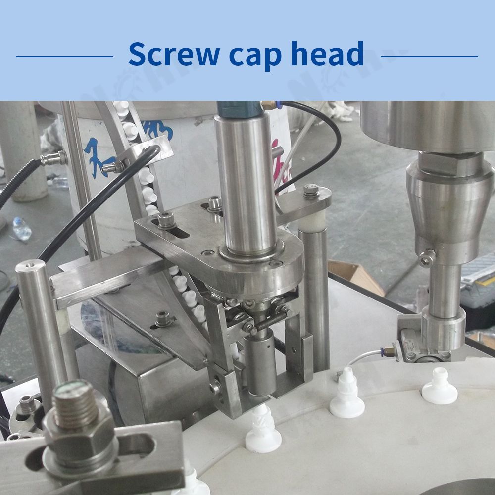 Bottles filling capping machine