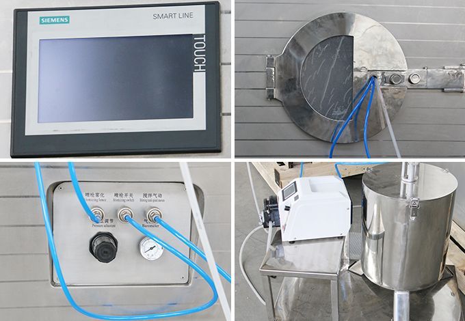 Coating machine for tablets