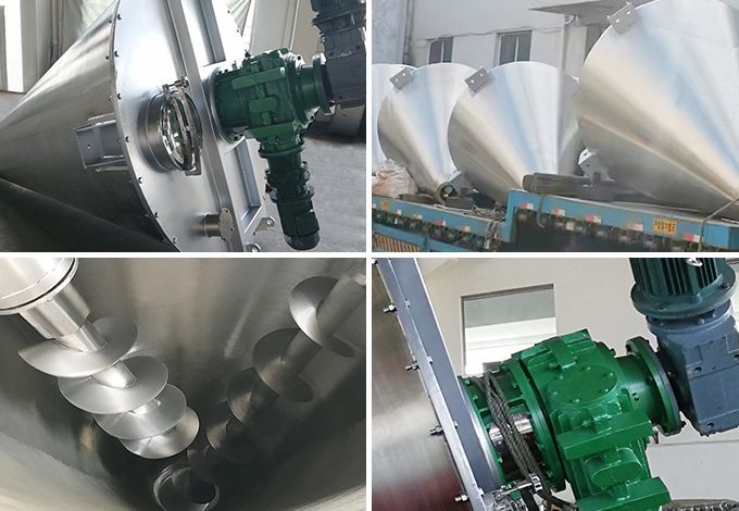 Pharmaceutical powder mixer