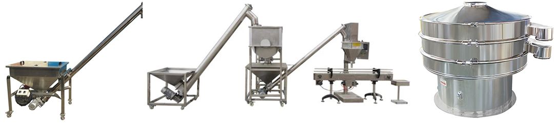 Protein Mixing Powdering Processing Machine Line